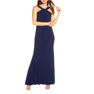 Eliza J Navy Blue Maxi Dress